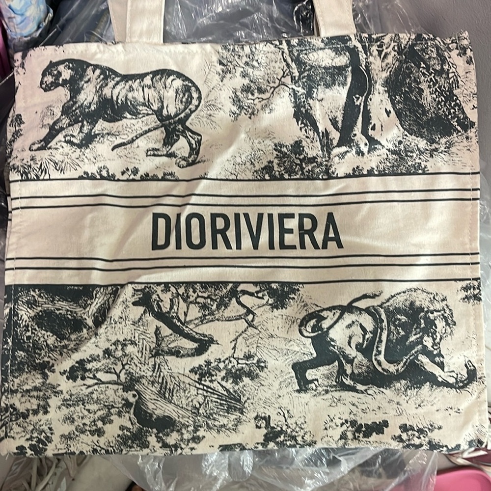 Christian Dior Tote Bag Novelty VIP Customers Only Japan 37 x 42cm